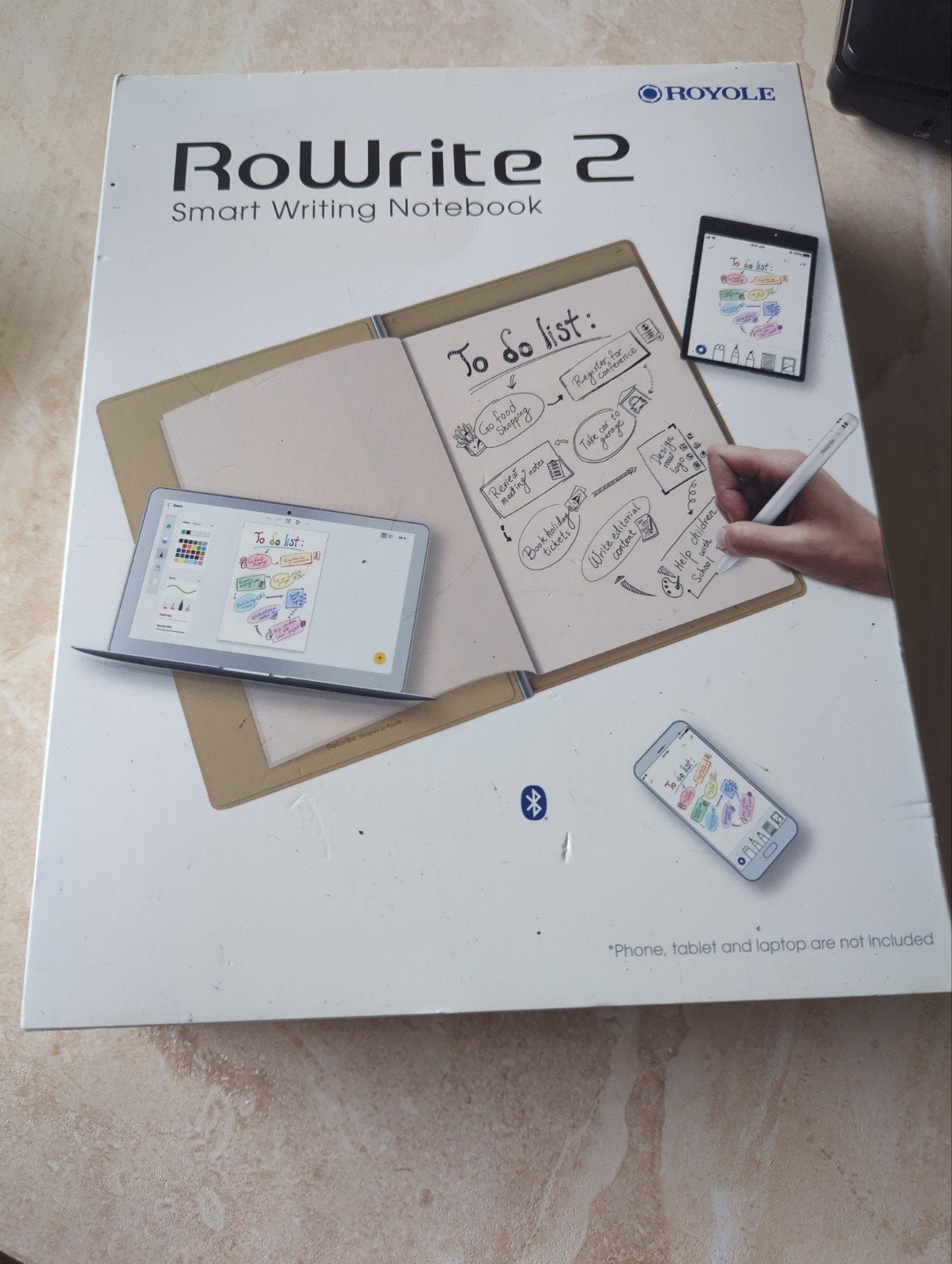Royole RoWrite 2 Smart Writing Notebook, Computers en Software, Overige Computers en Software, Ophalen of Verzenden, Zo goed als nieuw