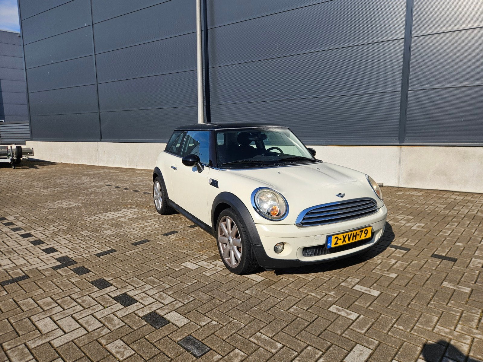 Mini 1.6 Cooper 2007 Wit, Auto's, Voorwielaandrijving, 750 kg, 4 cilinders, 4 stoelen