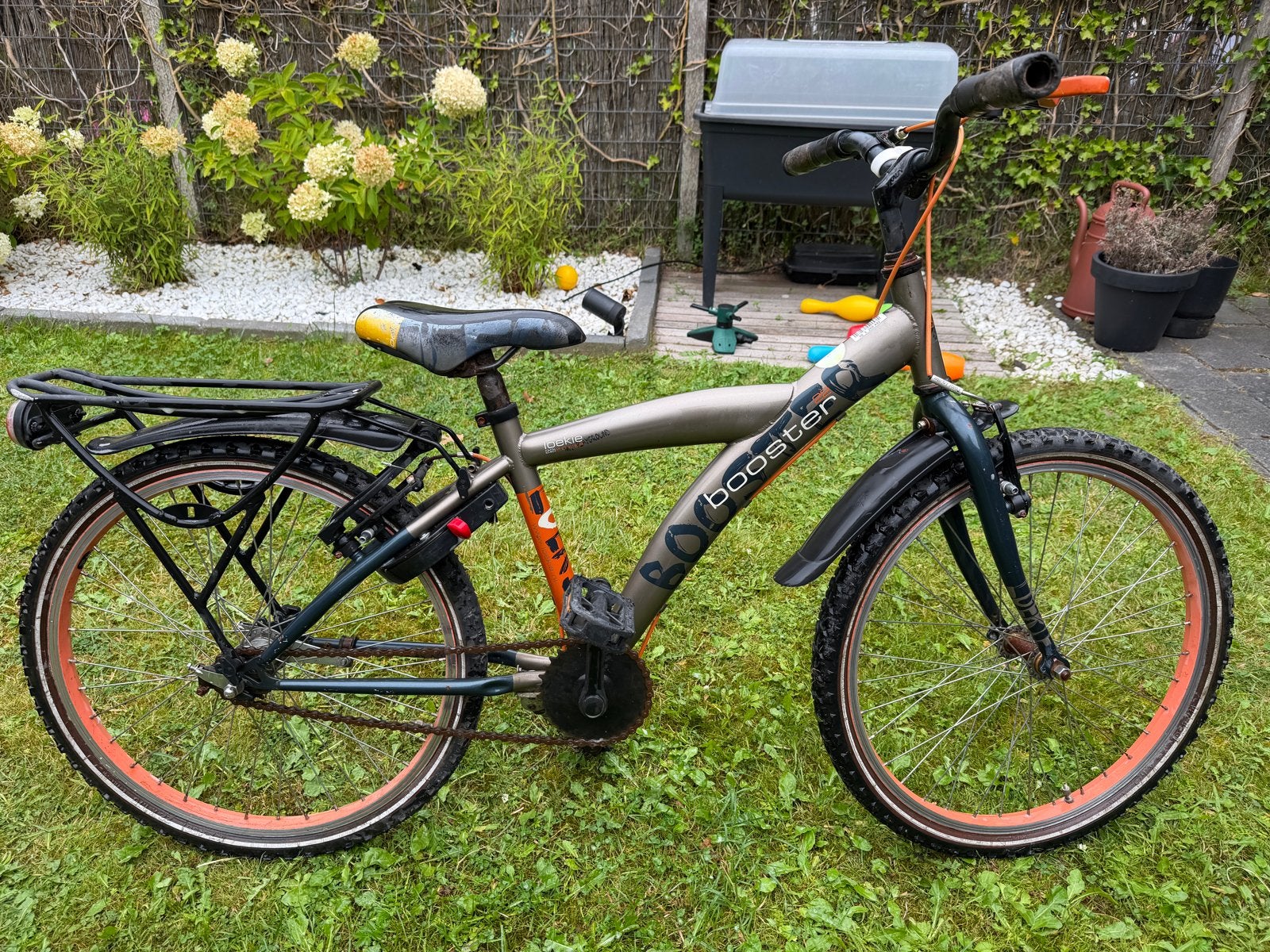 Loekie Booster 22 inch kinderfiets - gebruikt, Ophalen, Gebruikt, Overige merken