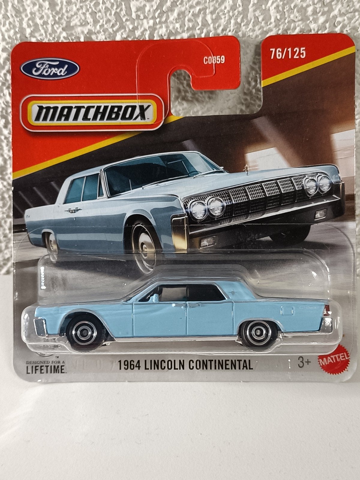 Matchbox 1964 Lincoln Continental - Nieuw in verpakking, Ophalen of Verzenden