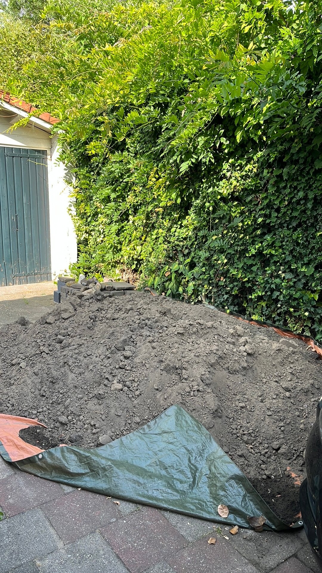Schoon zwart zand, Tuin en Terras, Zand, Ophalen, Gebruikt, Overige typen