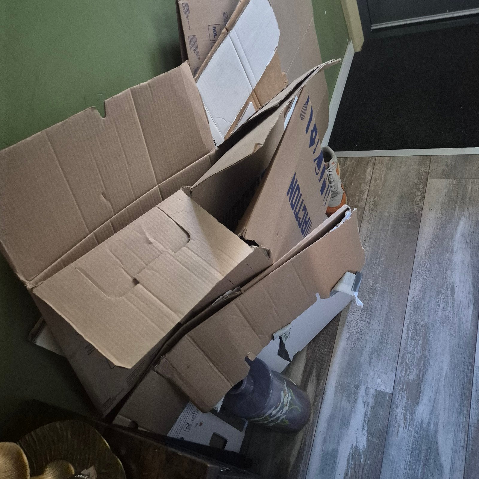 Diverse gebruikte kartonnen dozen binnen 2 dagen., Doe-het-zelf en Verbouw, 40 tot 60 cm, 50 tot 75 cm, Ophalen of Verzenden, 35 tot 50 cm