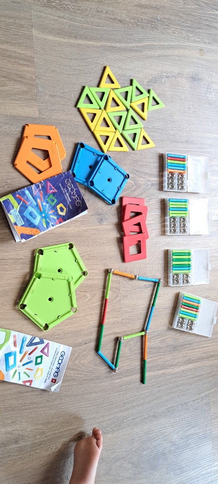 Geomag, Ophalen, Zo goed als nieuw