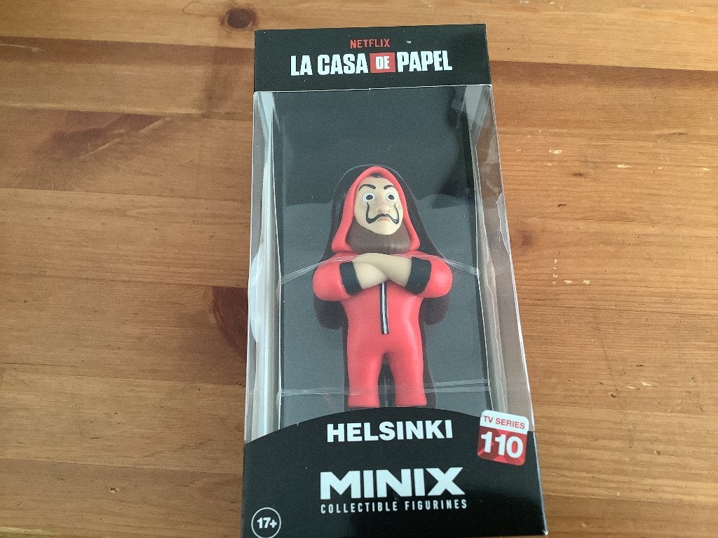 La Casa de Papel Helsinki figurine 12 cm Minix Nr. 110 Nieuw