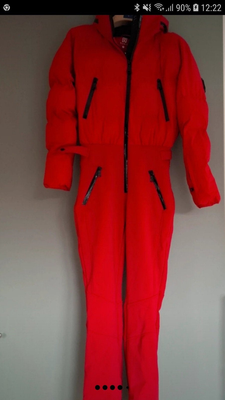 Nikkie Skiwear Gemma flared fit skipak met capuchon, Kleding | Dames, Ophalen of Verzenden, Zo goed als nieuw, Nikkie, Maat 36 (S)