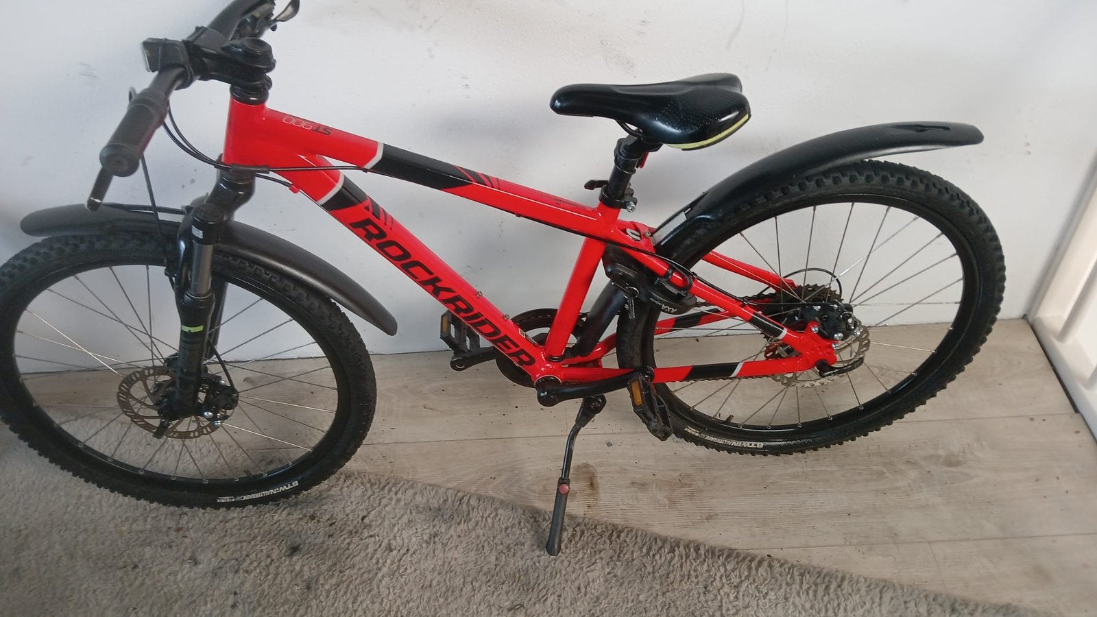 Rockrider st900 24 inch met axa slot mountainbike te koop, Minder dan 45 cm, Ophalen of Verzenden, Zo goed als nieuw, Overige merken