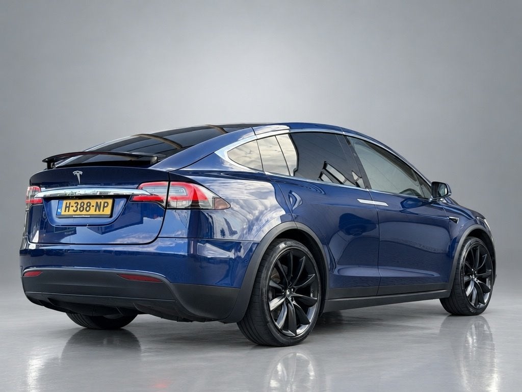 Tesla motors Model X 100D 6p | SOH 88% | Luchtvering | 22 in, Auto's, Model X, 0 cilinders, 90 kWh, Leder