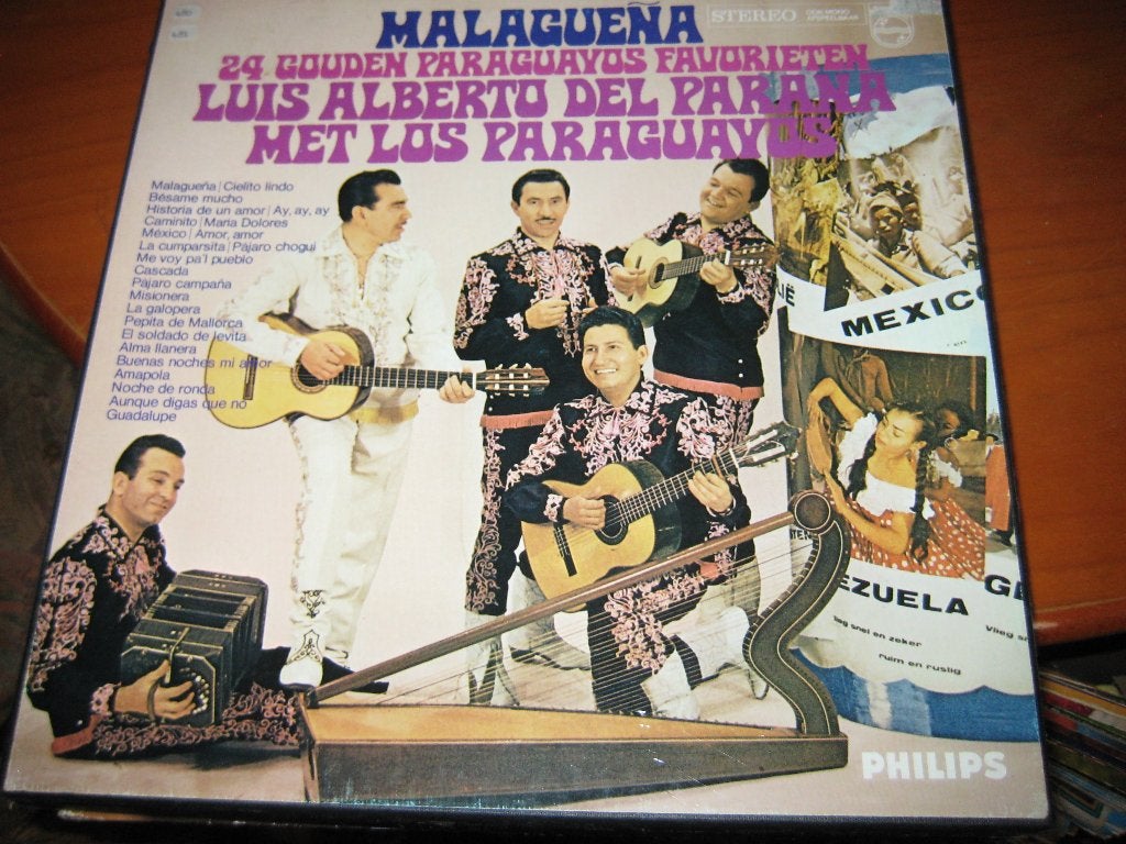 2 LPs, Luis Alberto de Parana + Los Paraguayos: Malaguena, Ophalen of Verzenden, Zo goed als nieuw