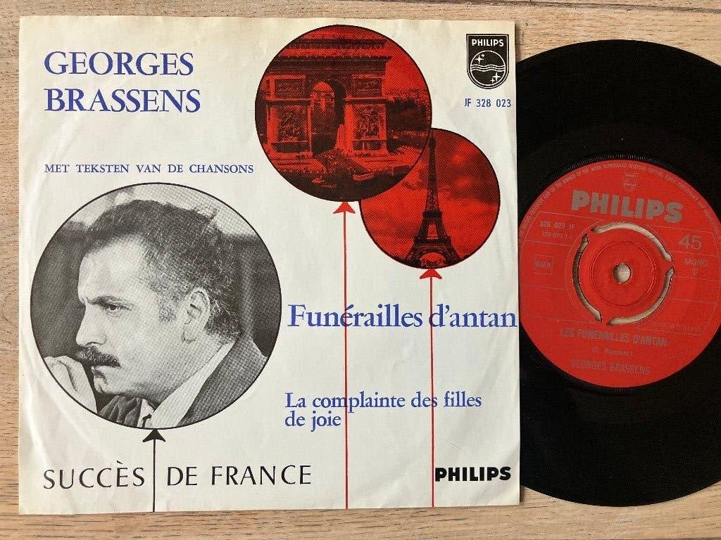 George Brassens, Fotohoes, Ophalen of Verzenden, Zo goed als nieuw, Pop
