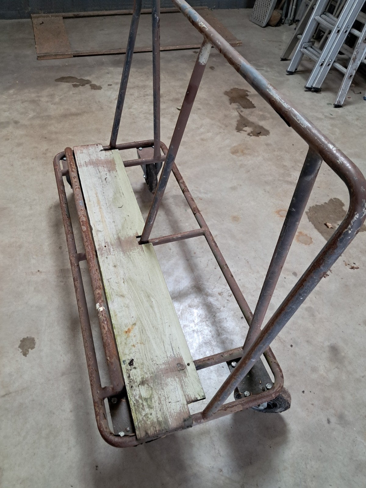 Transportkar/platenwagen 150x60x110 cm, Doe-het-zelf en Verbouw, Transportwagens, 100 liter of meer, Ophalen, Gebruikt, Transportkar