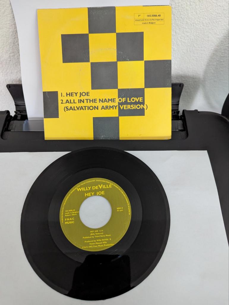 Willy Deville - Hey Joe ( vinyl single), Gebruikt, 1990 - 1999, 7 inch, Single