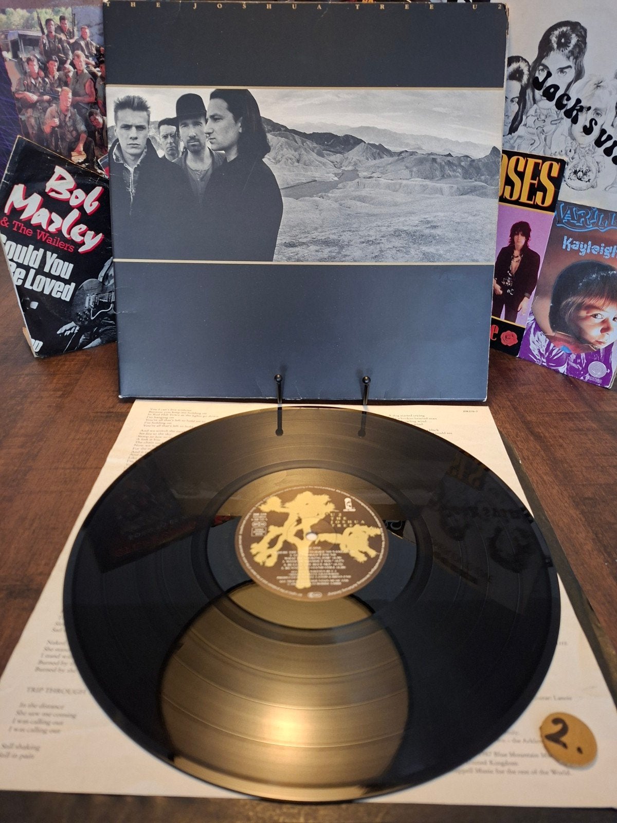 U2 - The Joshua Tree LP (Originele persing)1987/2, Cd's en Dvd's, LP, Gebruikt, Overige formaten, Poprock