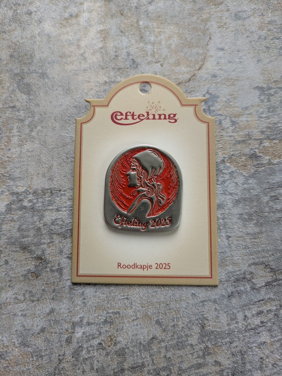 Efteling Pin Roodkapje 2025, Ophalen of Verzenden