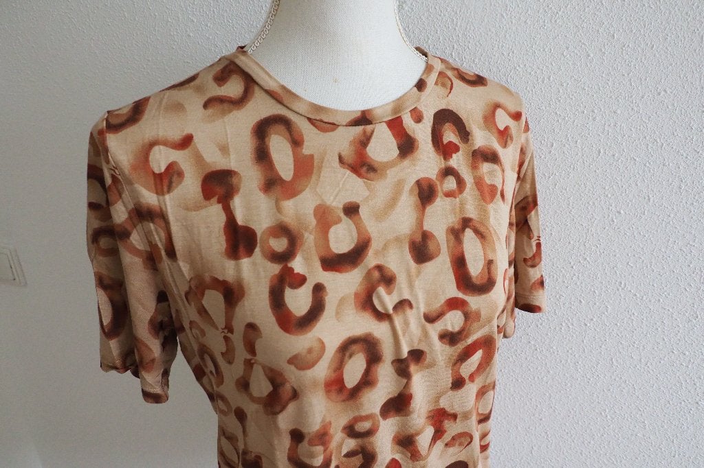 Yaya t-shirt top als nieuw S strijk vrij, Overige kleuren, Ophalen of Verzenden, Zo goed als nieuw, Korte mouw