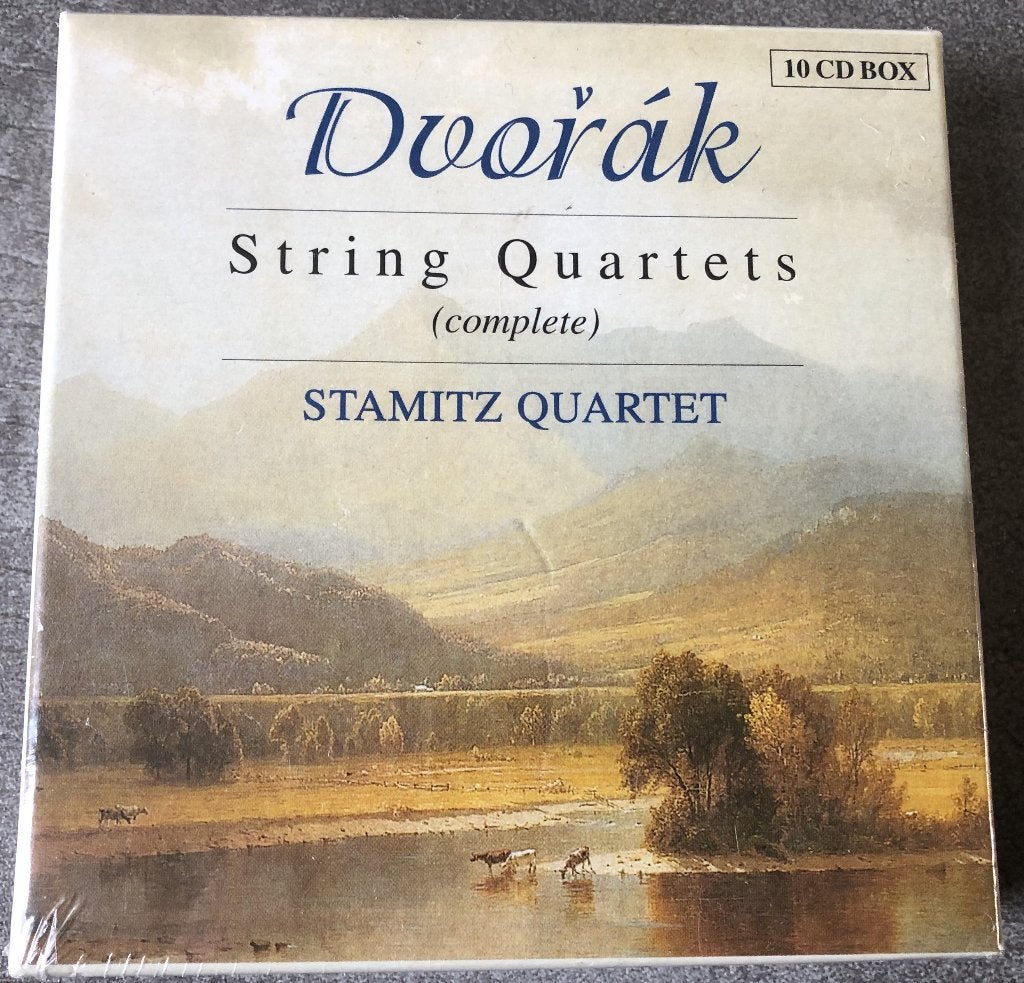 DVORAK - STRING QUARTETS - BOXSET 10 CD'S - NIEUW IN SEAL, Ophalen of Verzenden, Nieuw in verpakking, Boxset, Dvořák