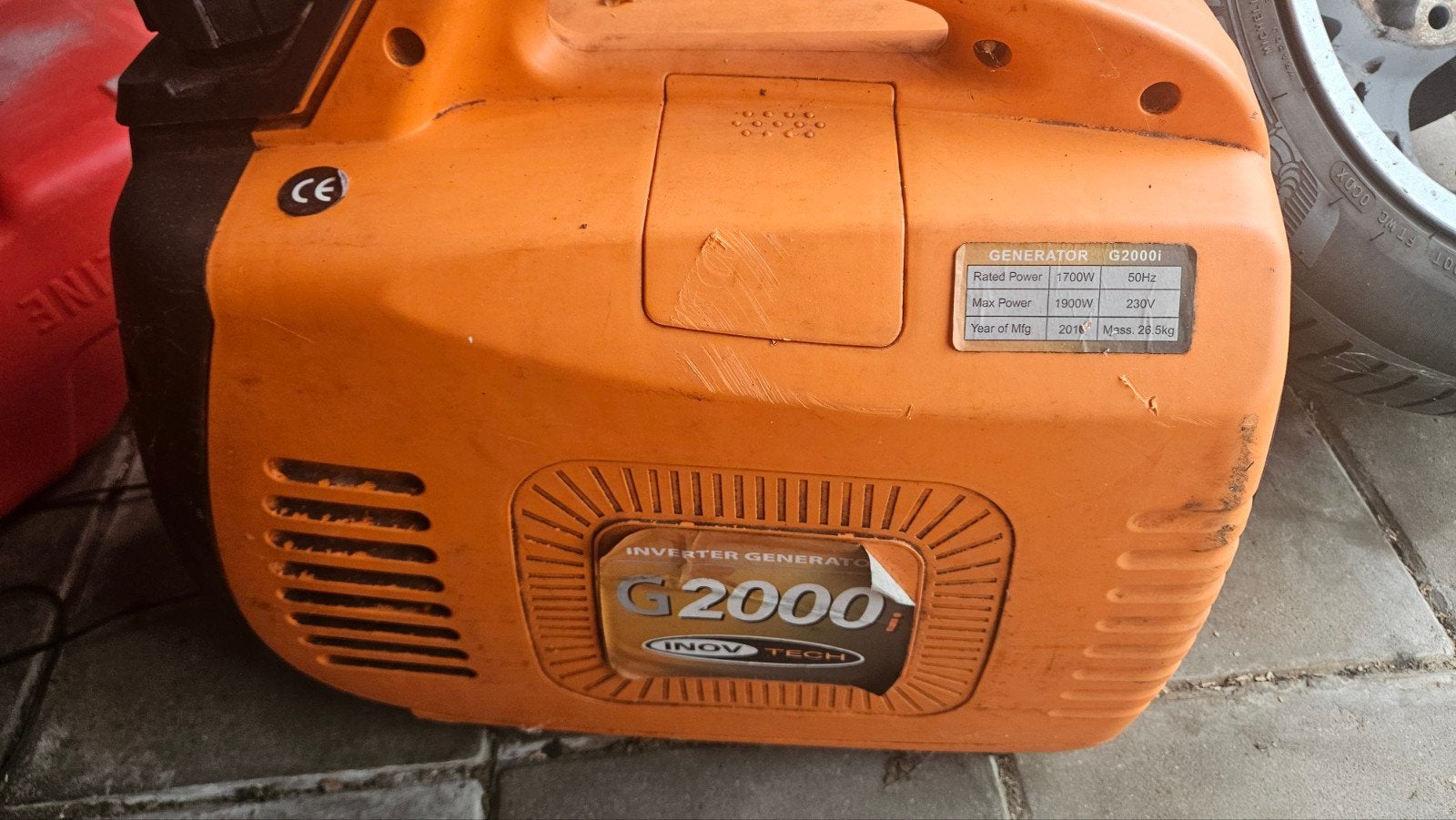 Inovtech G2000i Aggregaat - defecte invertermodule, Ophalen