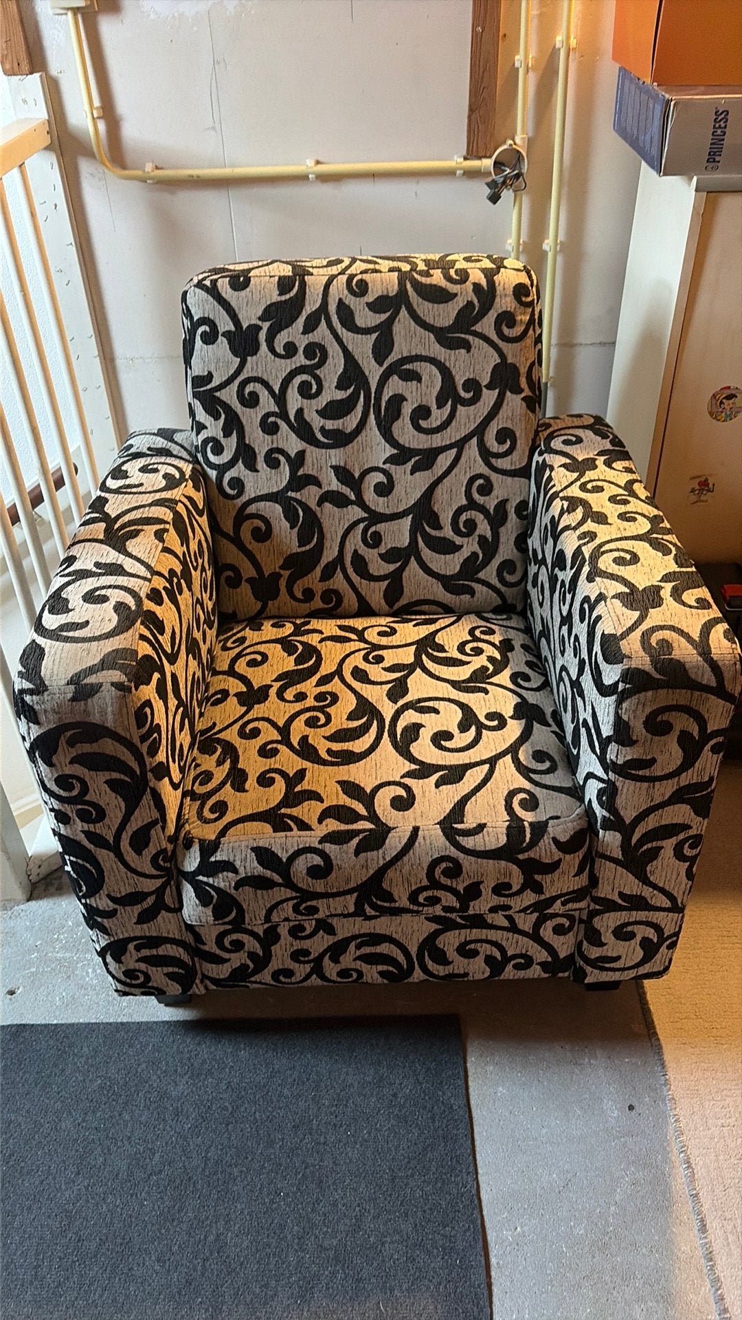 Fijne Fauteuille, Ophalen, Gebruikt, Stof, 75 tot 100 cm