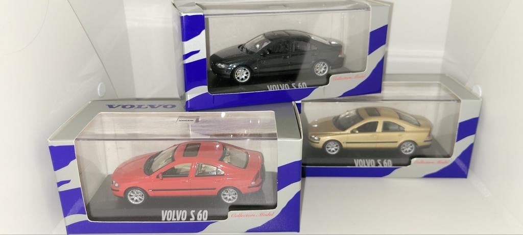 Minichamps Volvo S60, Ophalen of Verzenden, Zo goed als nieuw, Auto, MiniChamps