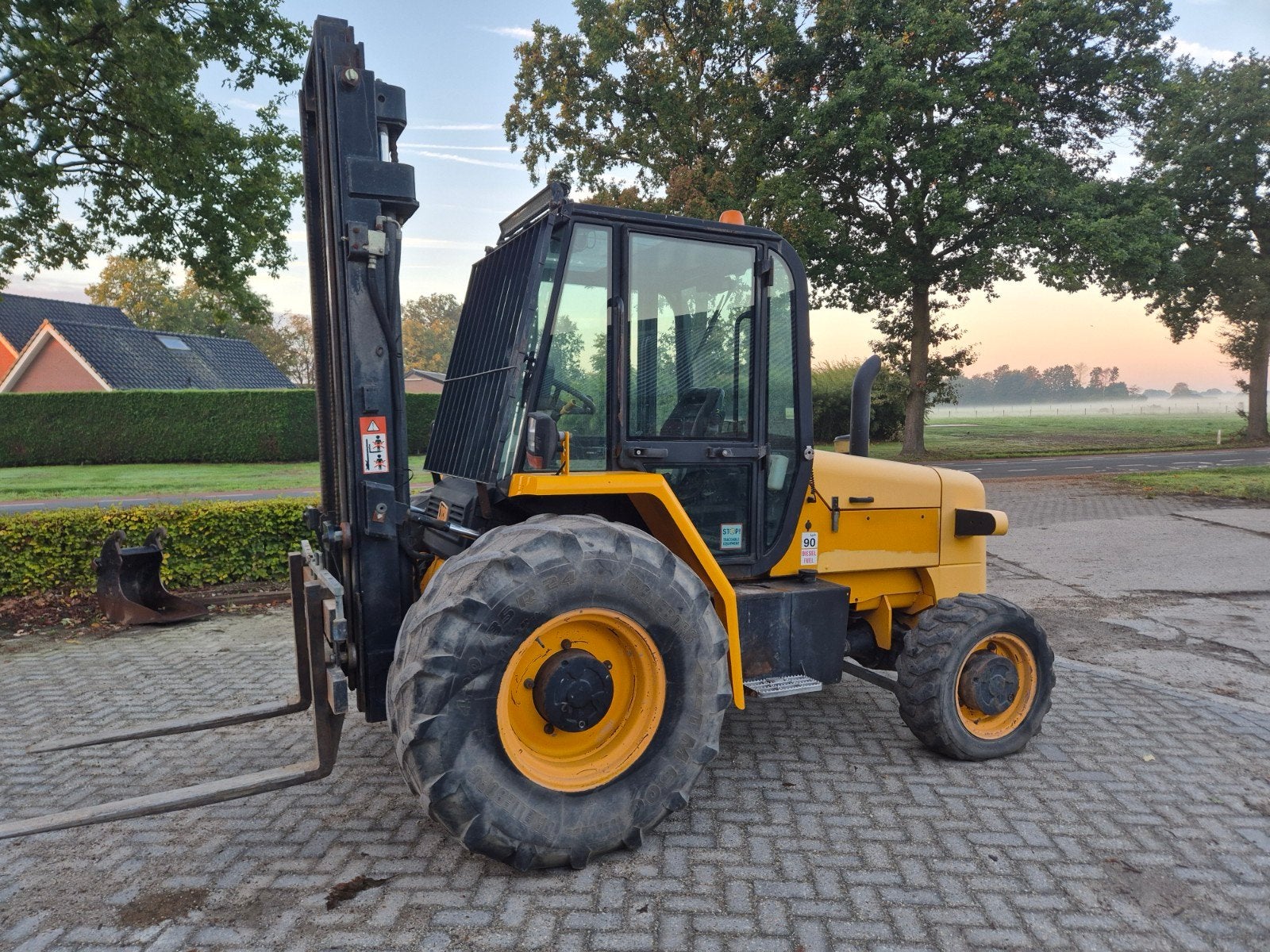 JCB 926 Ruwterrein 4x4 Heftruck 5.6 meter hefhoogte, Ophalen of Verzenden