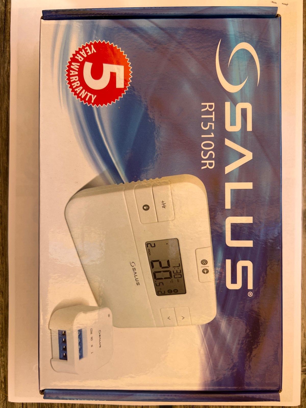 SALUS RT510SR Draadloze Programmeerbare Thermostaat, Ophalen of Verzenden, Slimme thermostaat, Nieuw