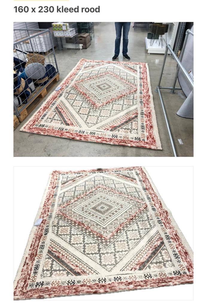 Vloerkleed 160x230, Ophalen, Modern Perzische look, 200 cm of meer, Crème