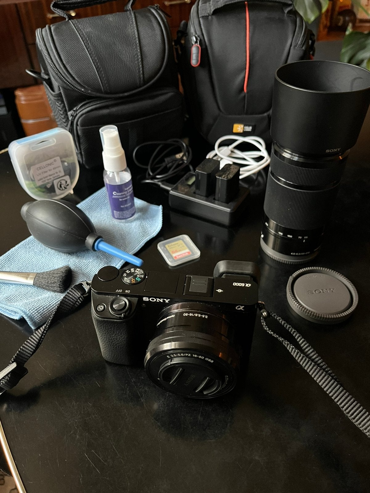Camera Sony A6000, complete set en twee lenzen, Ophalen of Verzenden, Gebruikt, Compact, Overige Merken