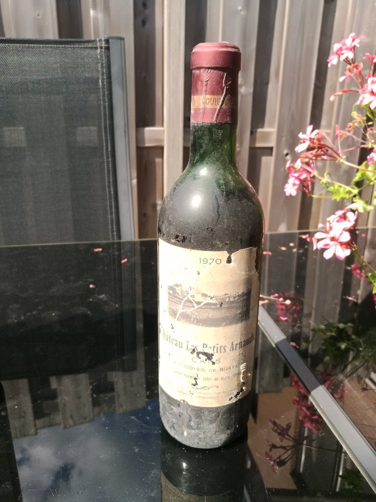 1970 Chateau Les Petits Arnauds, Frankrijk, Nieuw, Ophalen of Verzenden, Rode wijn