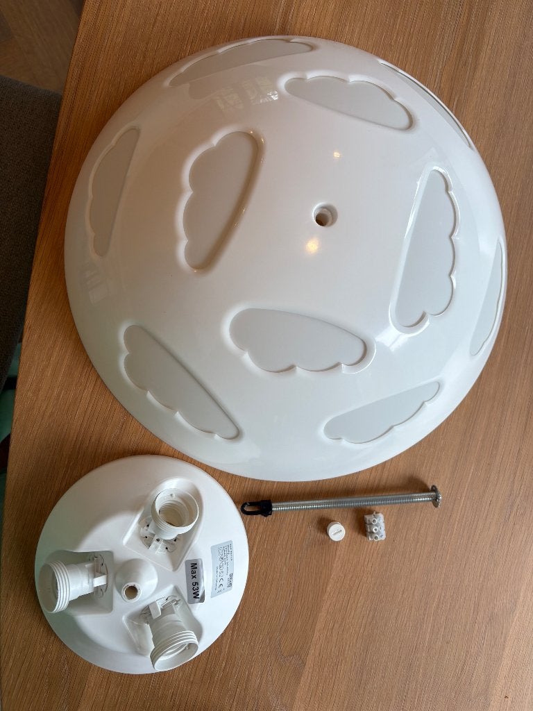 Wolkenlamp van IKEA, IKEA, Ophalen, Gebruikt, Plafondlamp