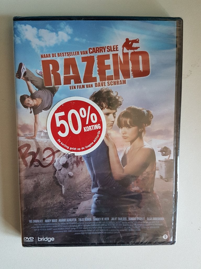 DVD Razend naar de bestseller van Carry Slee, Alle leeftijden, Ophalen of Verzenden, Zo goed als nieuw