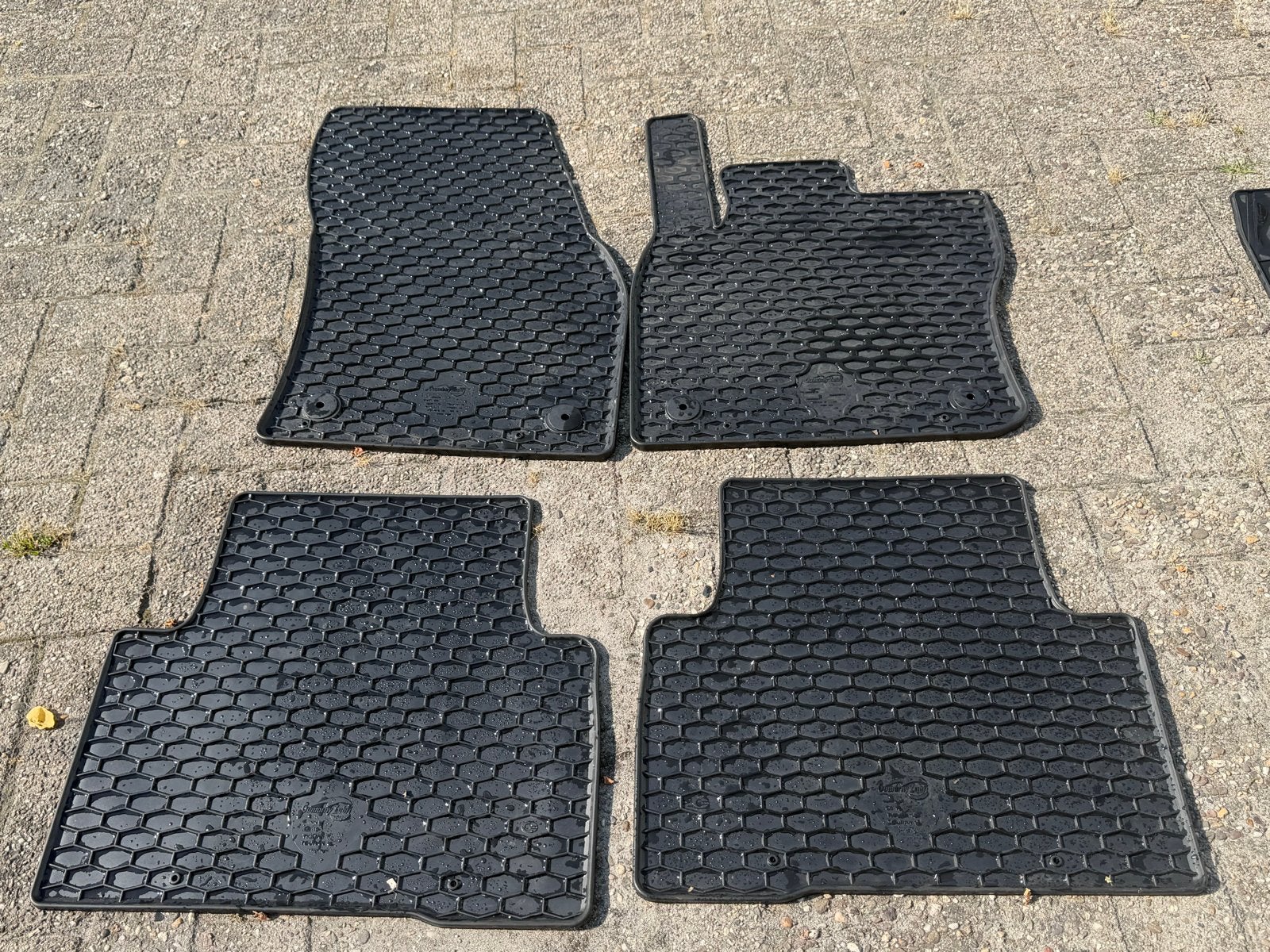 Rubberen automatten voor Q3, Tiguan, Touran, Ophalen of Verzenden, Gebruikt