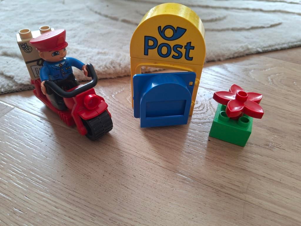 Lego Duplo 5638 Postbode, Gebruikt, Ophalen of Verzenden, Duplo, Complete set