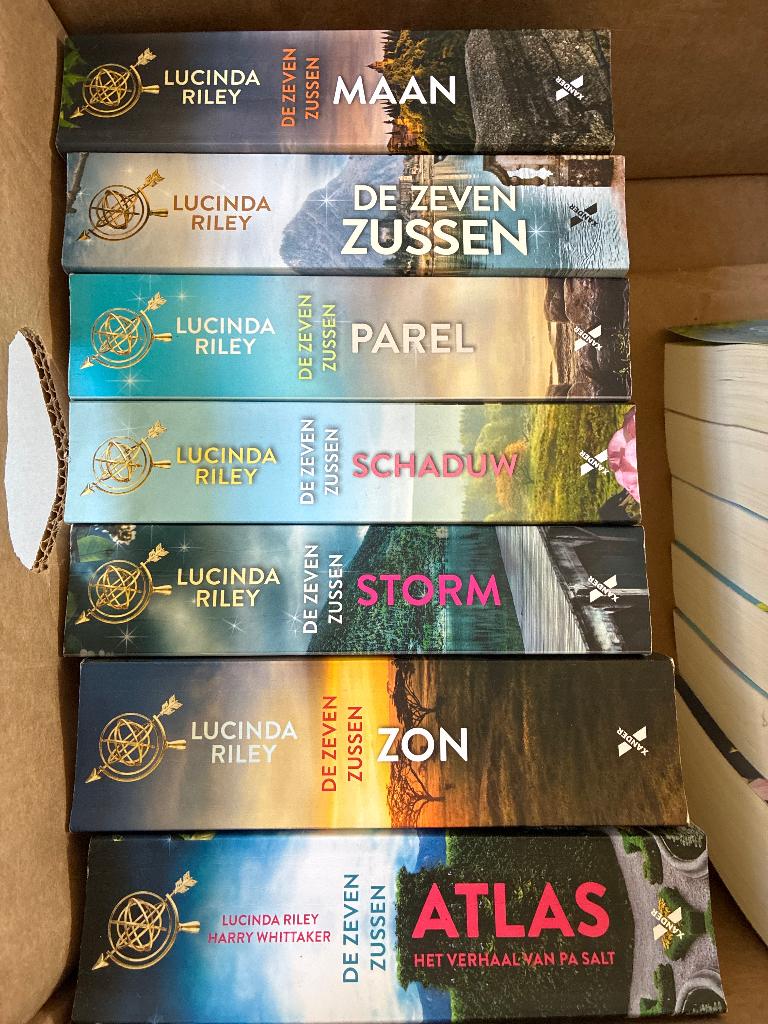 Lucinda Riley 7 zussen alle 8 delen, Boeken, Romans, Ophalen, Nieuw, Lucinda Riley, Nederland