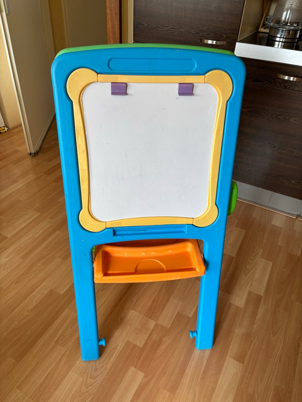 Dubbelzijdig Kinder Tekenbord - Wit en Krijt, Ophalen, Gebruikt, Jongen of Meisje