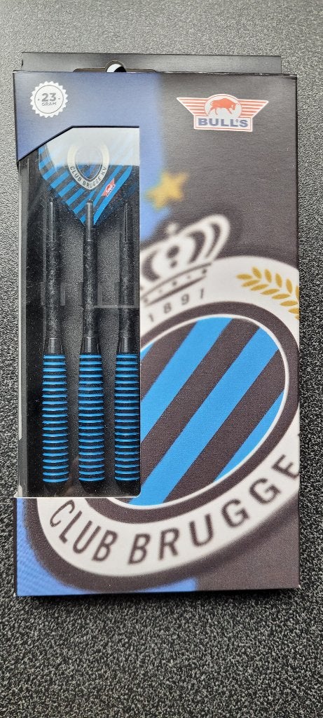 Club Brugge Brass Darts 23gram, Ophalen of Verzenden, Nieuw, Pijlen