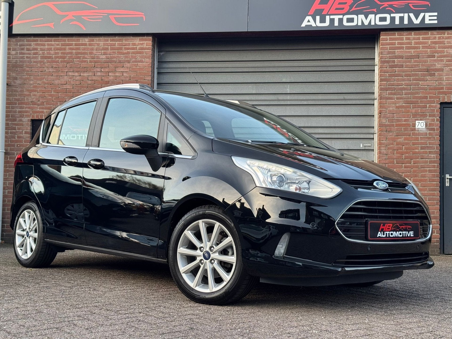 Ford B-Max 1.6 Titanium AUTOMAAT/NIEUW DISTRIEM/NAV/CRUISE C, Auto's, Ford, 1596 cc, Stof, Gebruikt, 4 cilinders