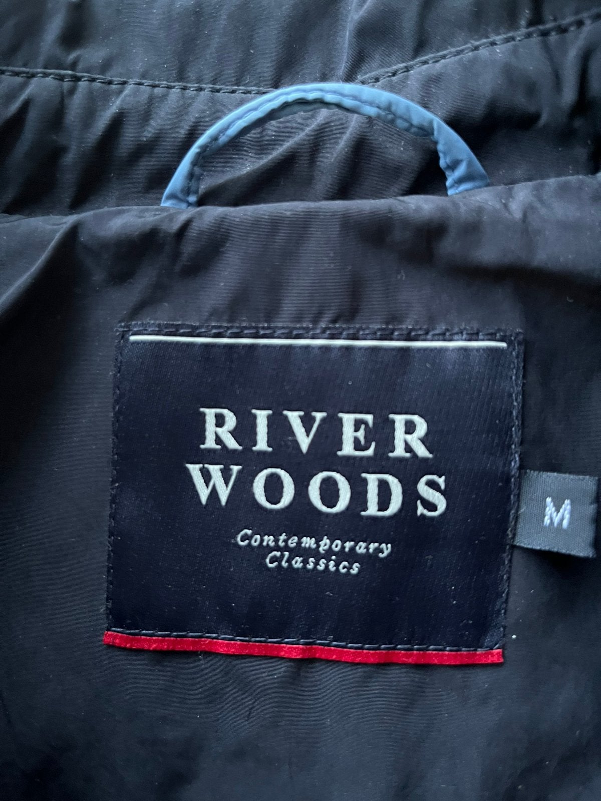 Klassieke Riverwoods damesjas maat m blauw, Kleding | Dames, Ophalen of Verzenden, Zo goed als nieuw, Maat 38/40 (M), Blauw