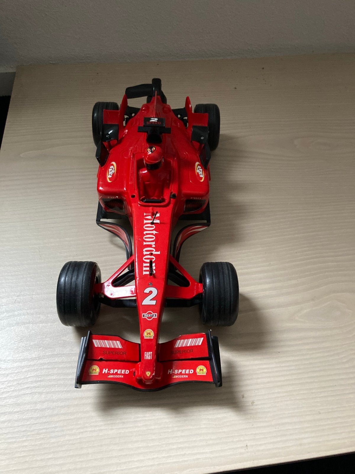 Formule Race Auto - Rood, 46 cm lang, Ophalen of Verzenden, Gebruikt