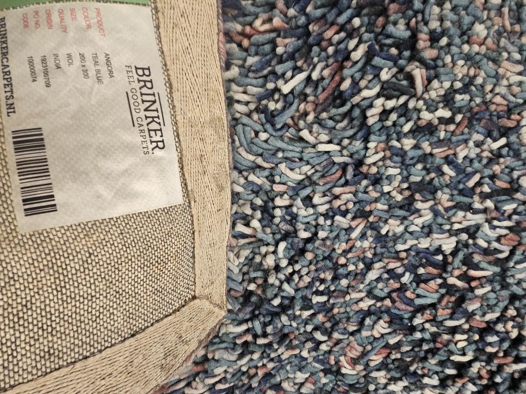 Vloerkleden stunt Brinker, Overige kleuren, Brinker wollen vloerkleden, Ophalen of Verzenden, 200 cm of meer