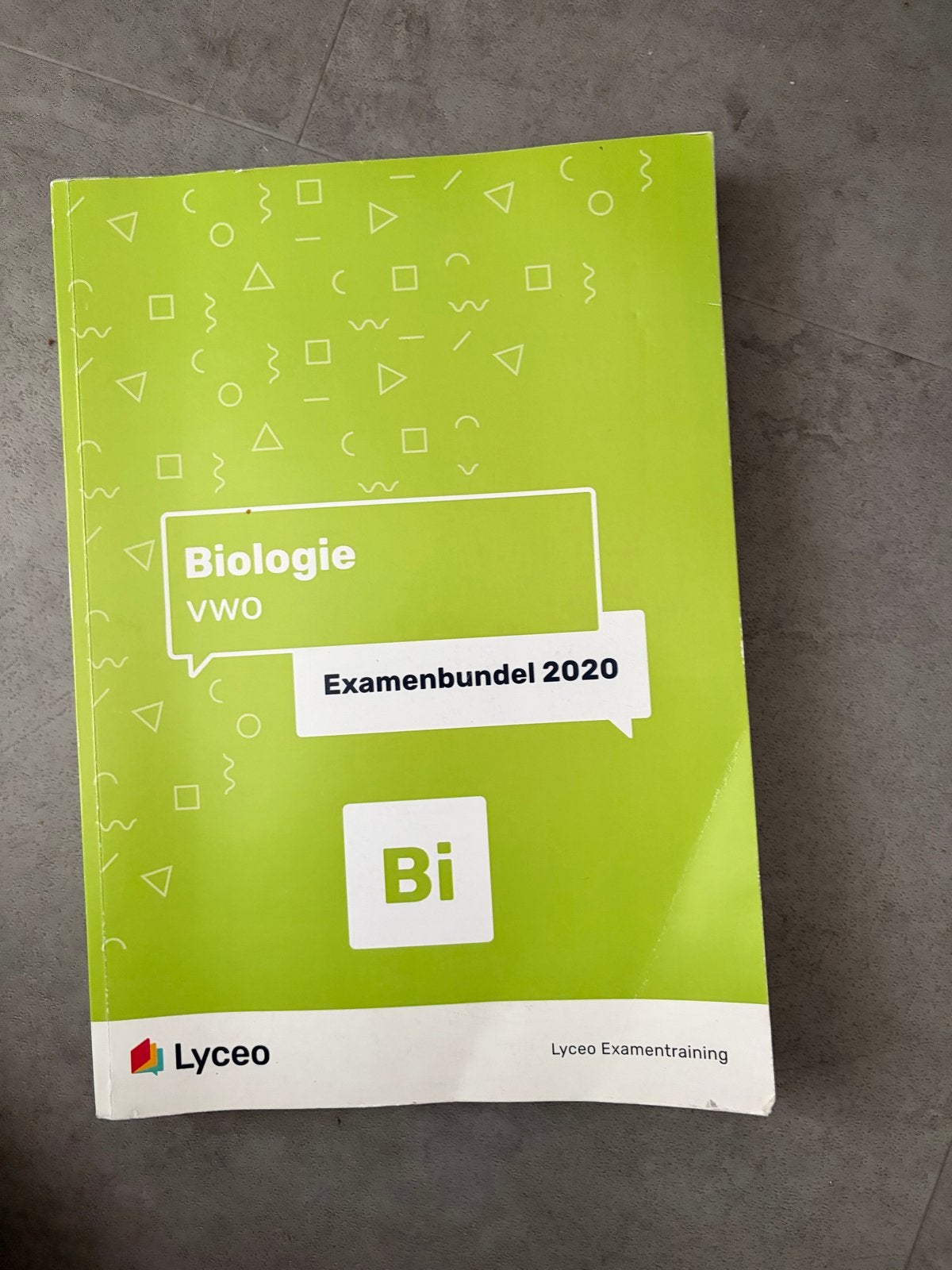Examenbundel Biologie VWO 2020 Lyceo, Boeken, Ophalen of Verzenden, Beta, Zo goed als nieuw, WO