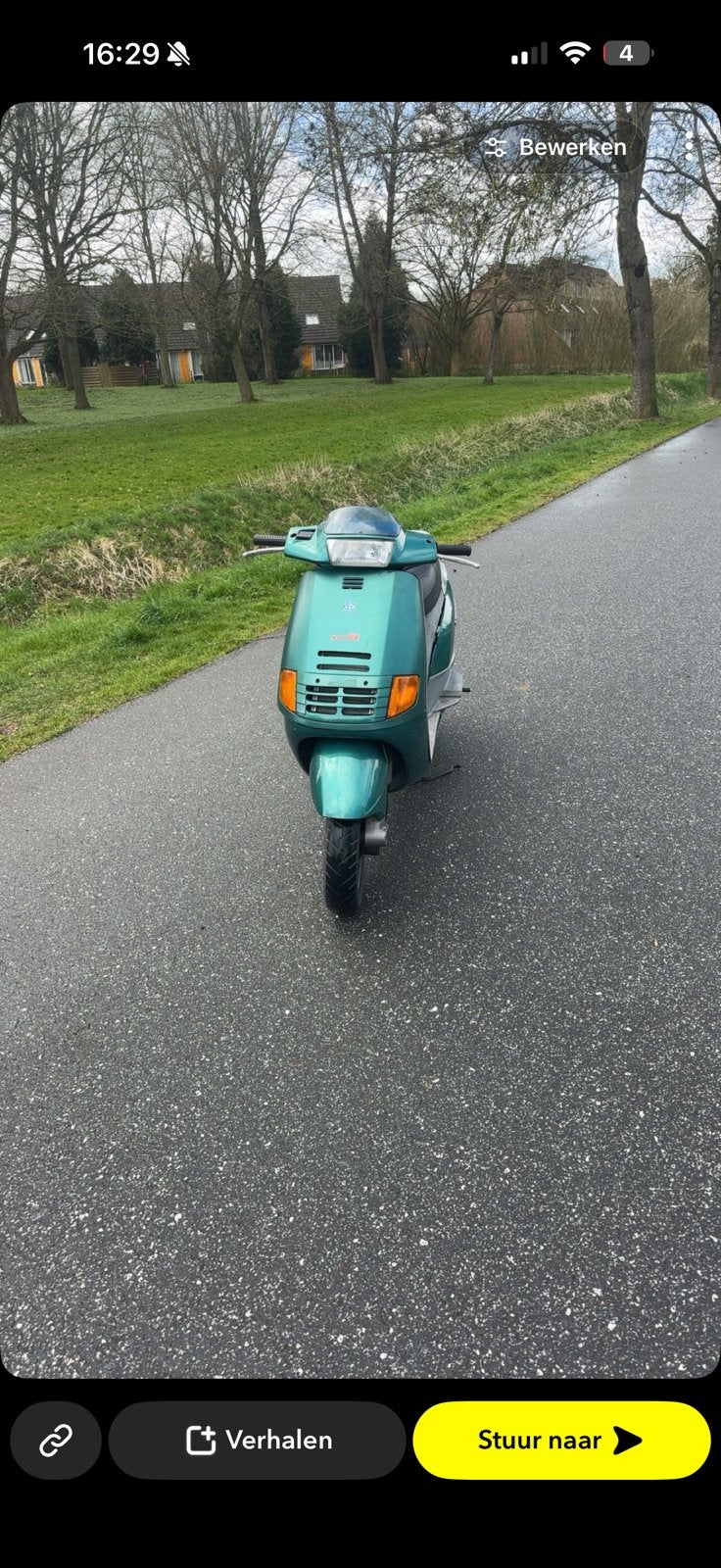 Skipper 180cc a1, Ophalen, Zo goed als nieuw, Benzine, Zip