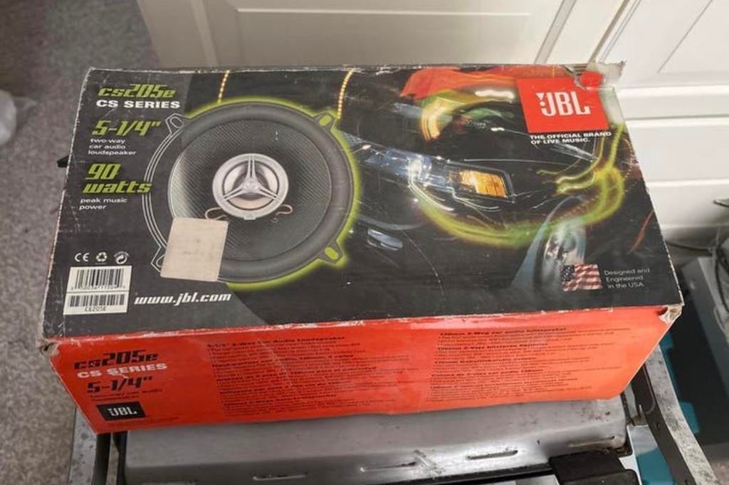 JBL CS205e 5-1/4" 90 Watt Auto Luidsprekers, Ophalen, Nieuw