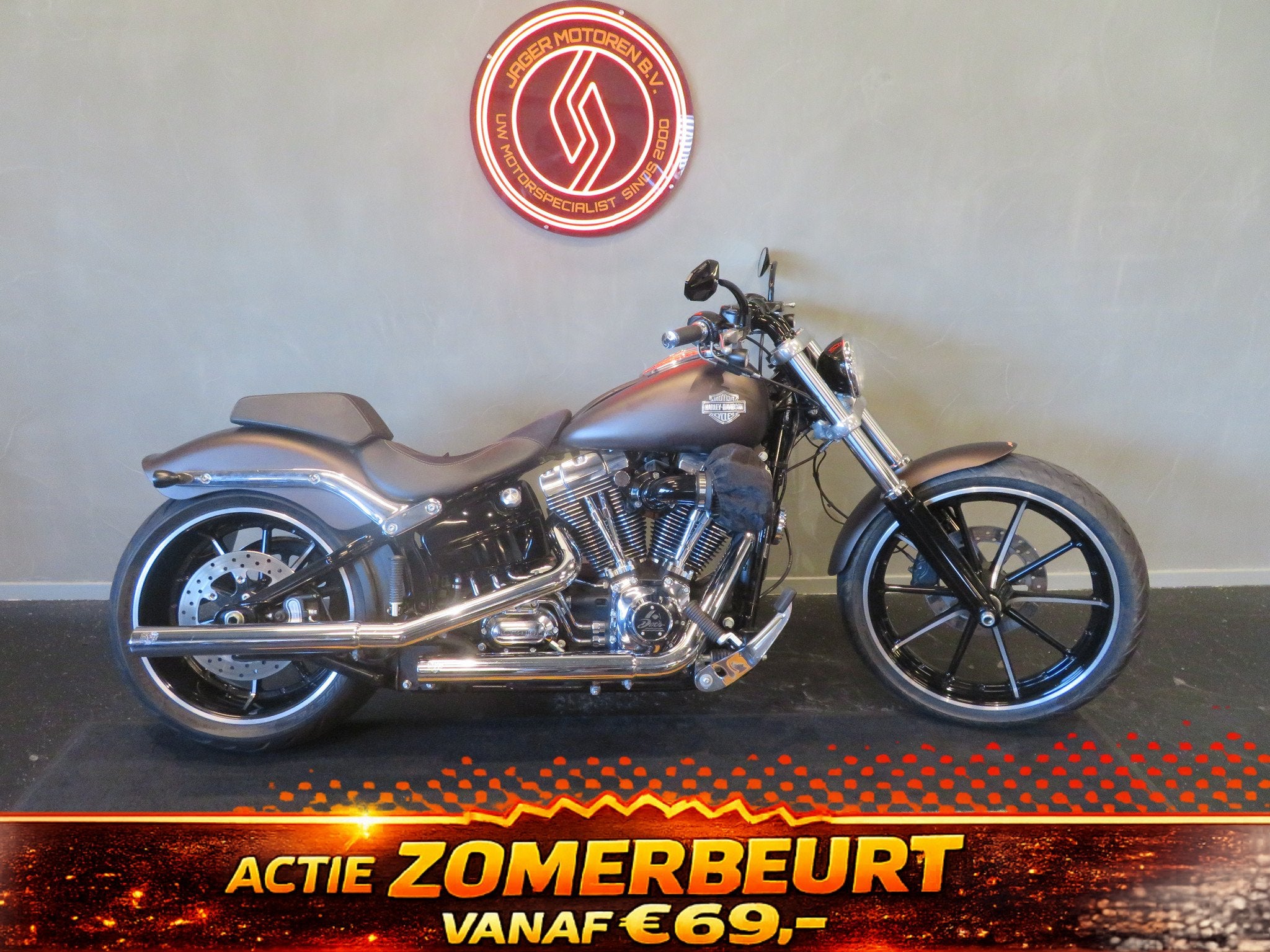Harley-Davidson FXSB BREAKOUT 103 SOFTAIL TOP! (bj 2014), Bedrijf, Chopper