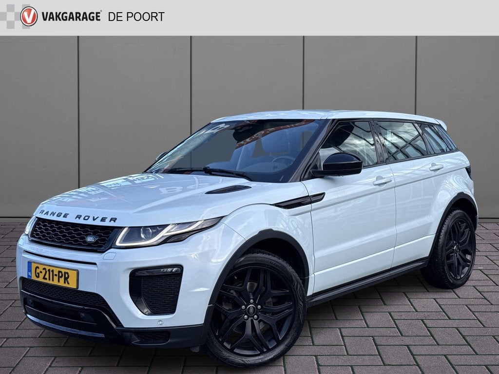 Land Rover Range Rover Evoque 2.0 Si4 241PK HSE Dynamic Blac, 4 cilinders, Blauw, Leder, Bedrijf