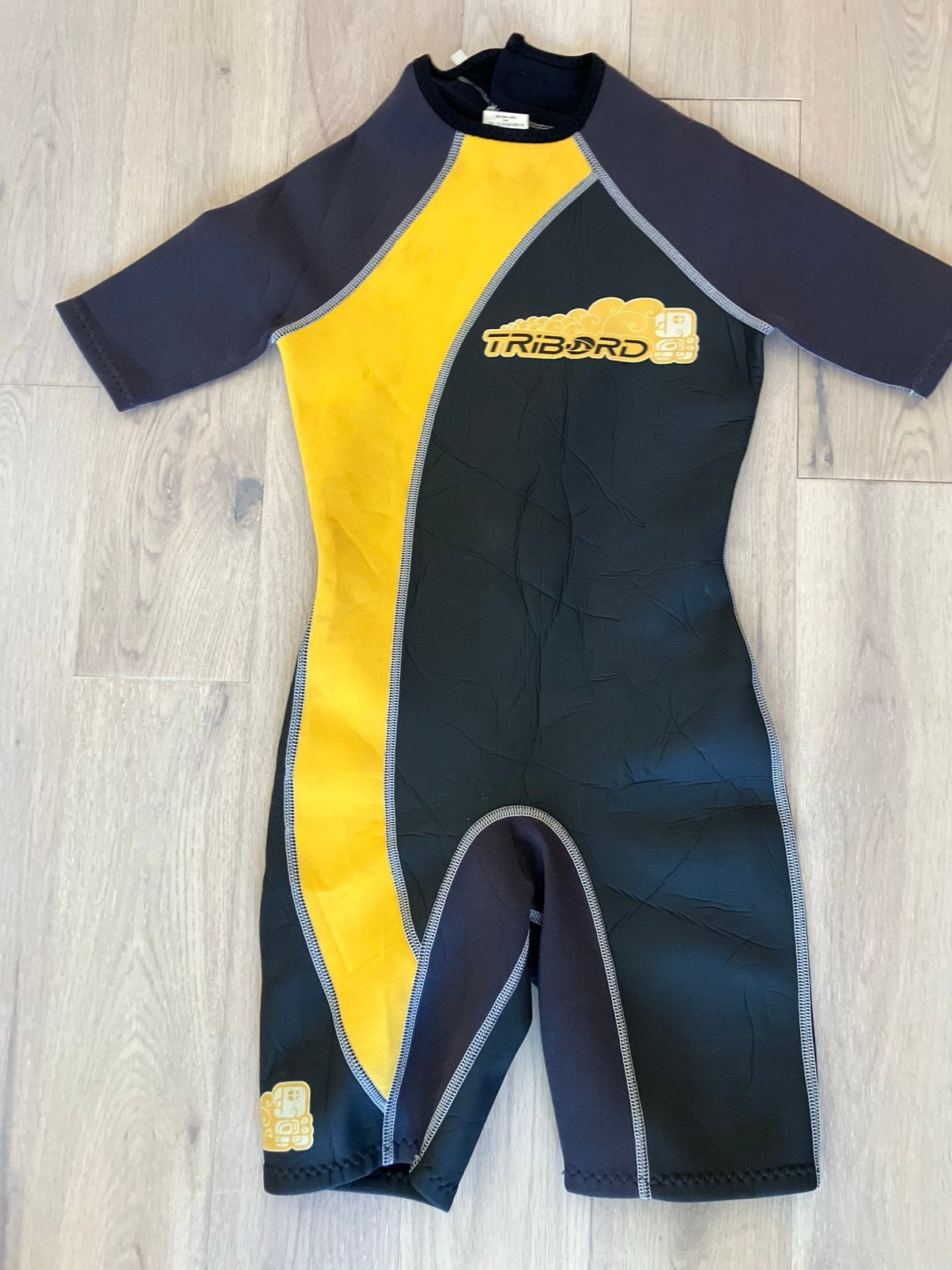 Decatlon Tribord wetsuit shorty voor kinderen maat 148-158, Ophalen of Verzenden, Zo goed als nieuw, Kind, Wetsuit