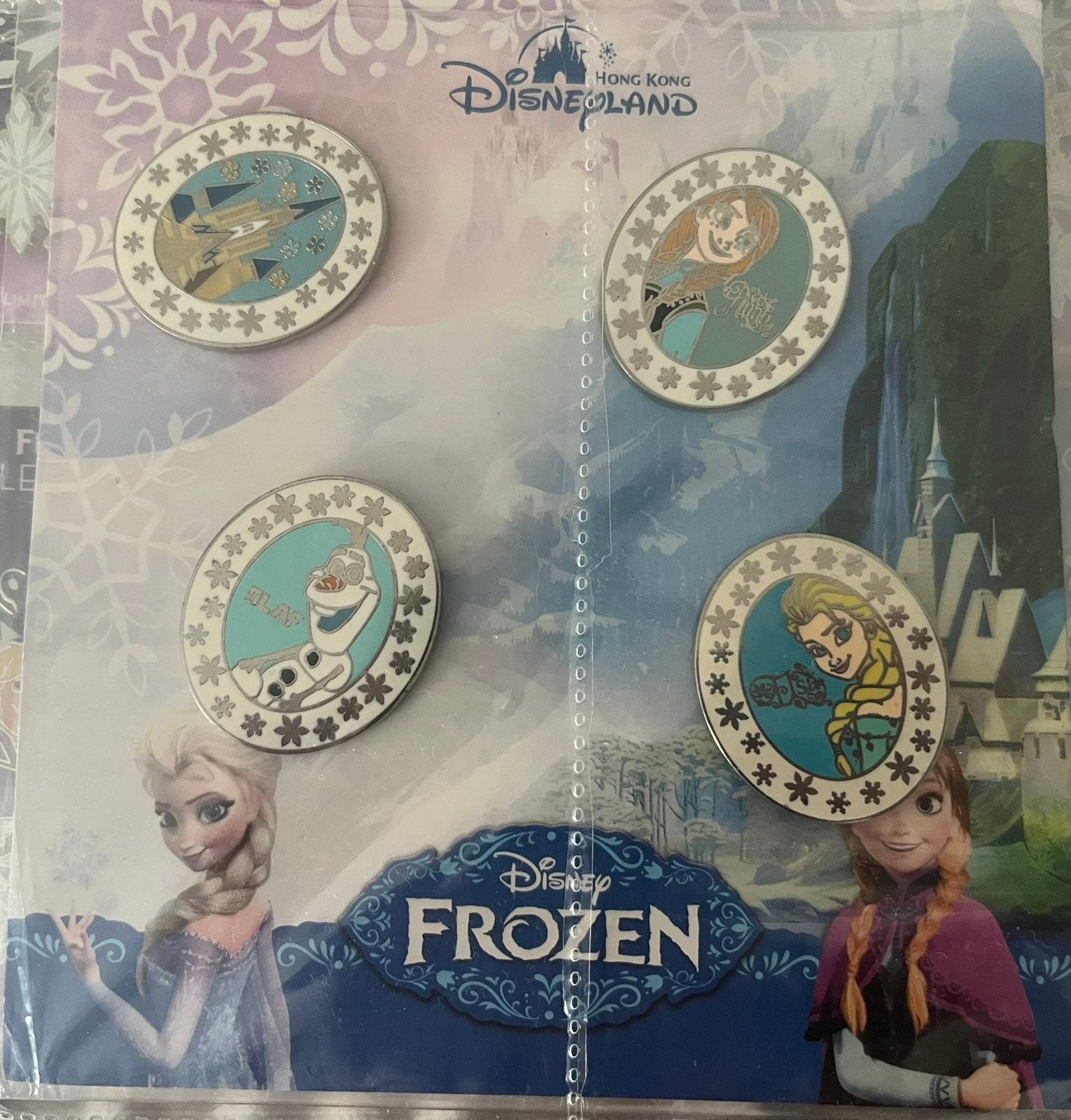 Disney Frozen pin set, Verzamelen, Disney, Ophalen of Verzenden