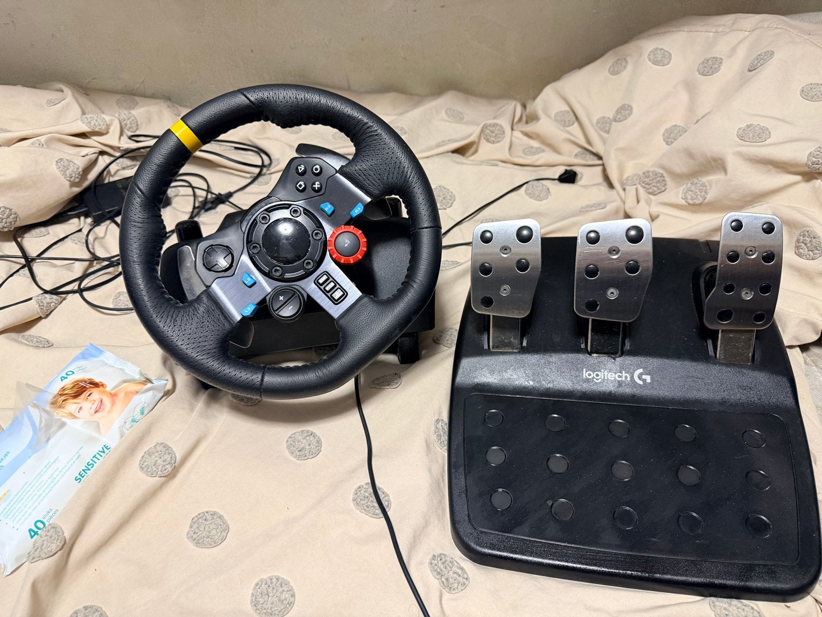 Logitech G29 racestuur met pedalen, Ophalen, Racestuur, Force feedback, Zo goed als nieuw