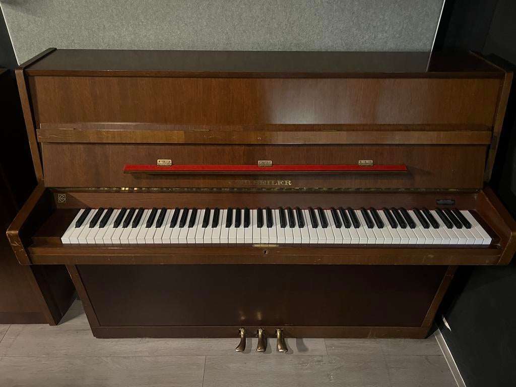 Ed Seiler 1983 115cm, Muziek en Instrumenten, Ophalen, Bruin, Zo goed als nieuw, Piano