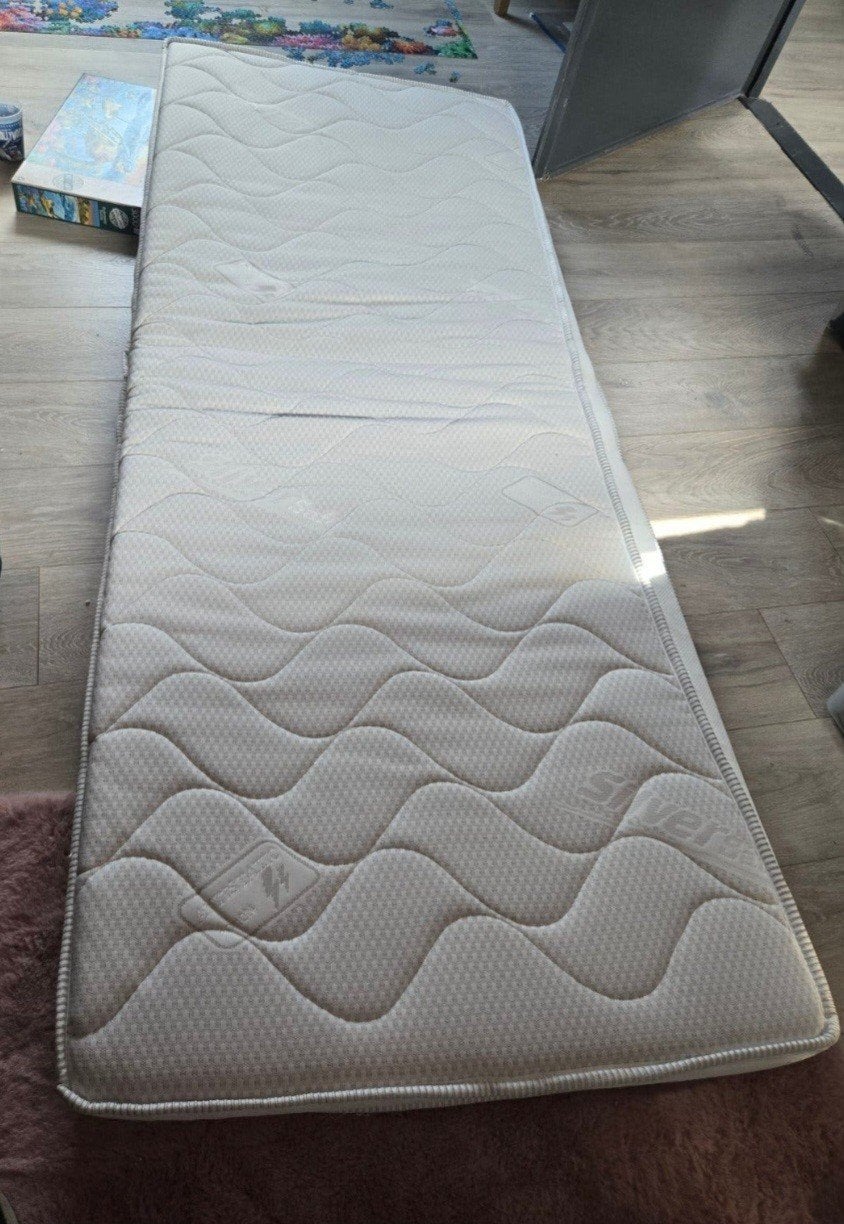 2x Camper Matras 200x80x10 cm - Zo goed als nieuw, Caravans en Kamperen, Camper-accessoires, Ophalen of Verzenden, Zo goed als nieuw