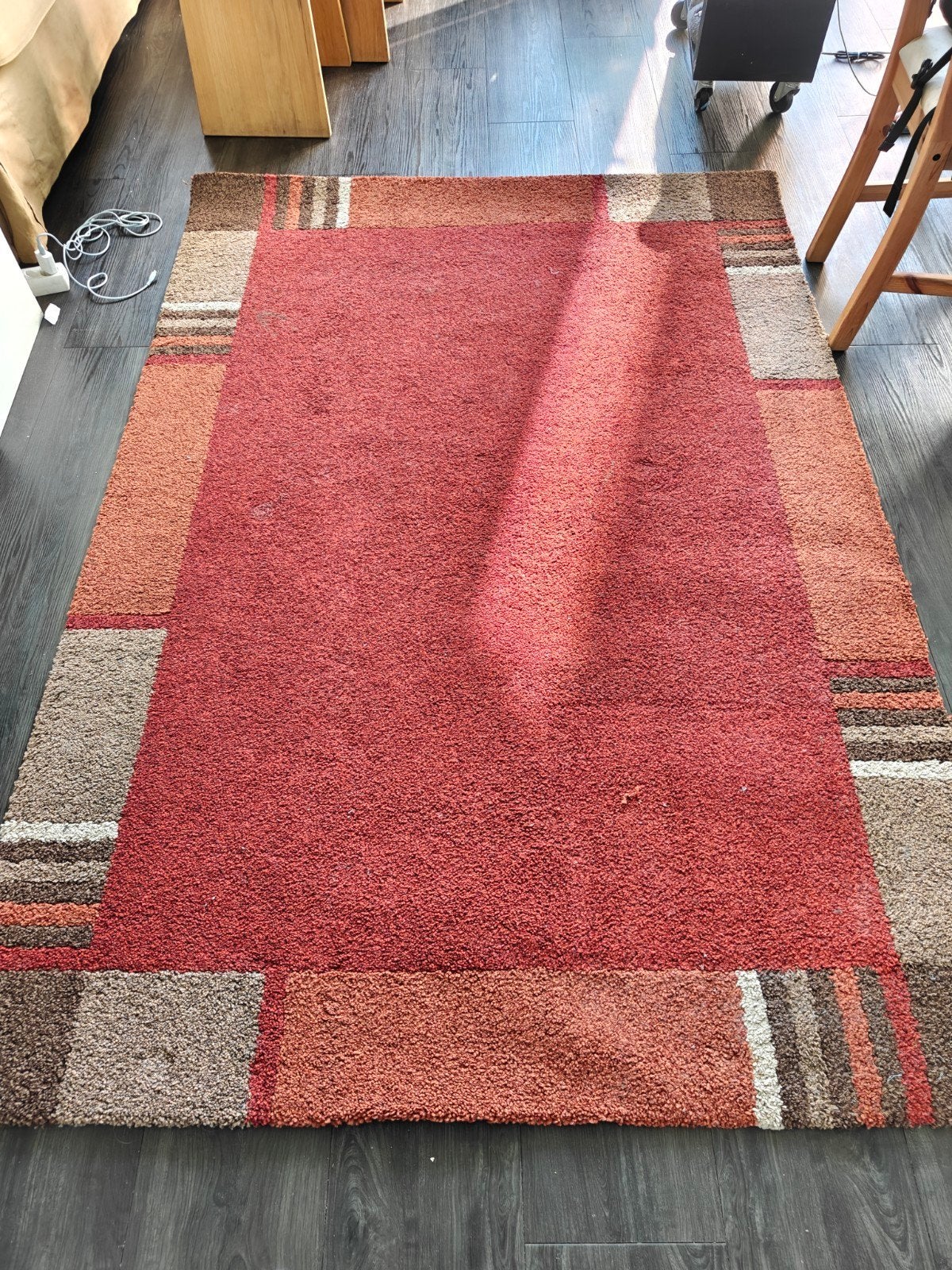 rood kleed, Ophalen, Rood, Rechthoekig, 200 cm of meer