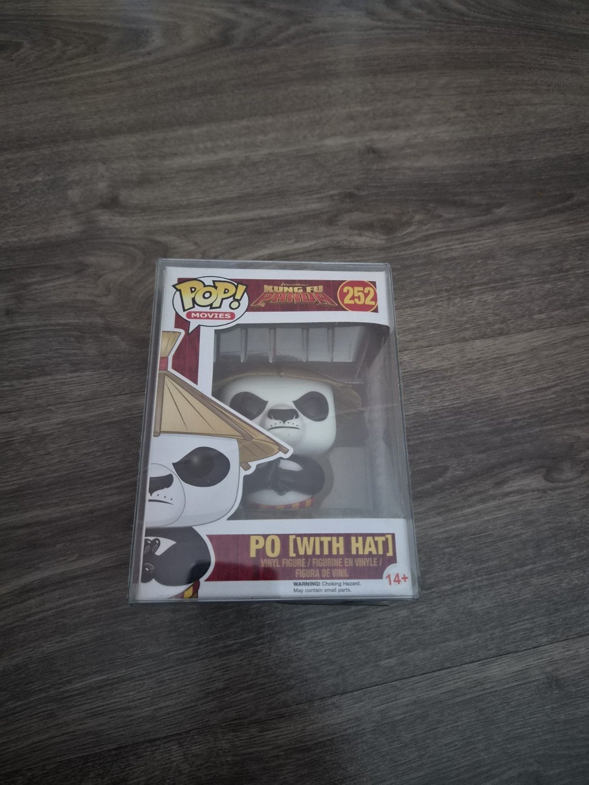 Funko Pop! Kung Fu Panda Po (With Hat) #252, Ophalen of Verzenden, Nieuw